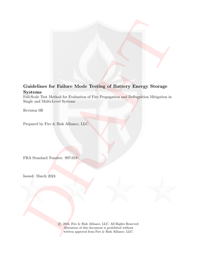 BESS Failure Mode Testing Results - Preview